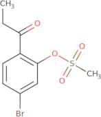 5-Bromo-2-Propionylphenyl Methanesulfonate