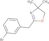 2-(3-Bromobenzyl)-4,4-Dimethyl-4,5-Dihydro-1,3-Oxazole