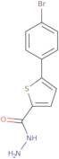 5-(4-Bromophenyl)thiophene-2-carbohydrazide