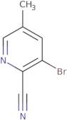 3-Bromo-2-cyano-5-methylpyridine
