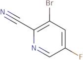 3-Bromo-2-cyano-5-fluoropyridine