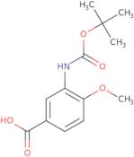 Boc-3-Amino-4-methoxybenzoic acid