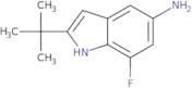 2-(tert-Butyl)-7-fluoro-1H-indol-5-amine