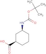 Boc-cis-3-aminocyclohexane carboxylic acid