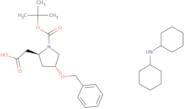 Boc-O-benzyl-L-β-homohydroxyproline dicyclohexylammonium salt