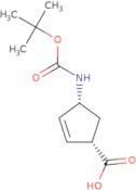 (-)-(1S,4R)-N-Boc-4-aminocyclopent-2-enecarboxylic acid