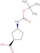 (1R,3S)-Boc-3-aminocyclopentane-1-carboxylic acid