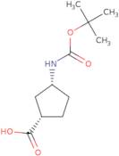 (1S,3R)-(+)-3-(Boc-amino)cyclopentanecarboxylic acid