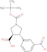 Boc-(±)-trans-4-(3-nitrophenyl)pyrrolidine-3-carboxylic acid