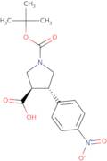 Boc-(±)-trans-4-(4-nitrophenyl)pyrrolidine-3-carboxylic acid