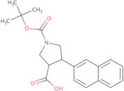 Boc-(±)-trans-4-(2-naphthyl)pyrrolidine-3-carboxylic acid