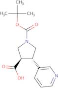 Boc-(±)-trans-4-(3-pyridinyl)pyrrolidine-3-carboxylic acid