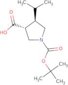 Boc-(±)-trans-4-isopropylpyrrolidine-3-carboxylic acid