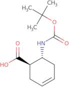 Boc-trans-1,2-aminocyclohex-4-ene carboxylic acid