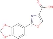 2-Benzo[1,3]dioxol-5-yl-oxazole-4-carboxylic acid