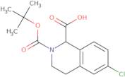 2-Boc-6-Chloro-3,4-dihydro-1H-isoquinoline-1-carboxylic acid