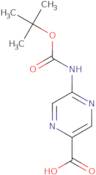 5-Boc-Amino-pyrazine-2-carboxylic acid