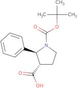 Trans-1-Boc-2-phenyl-pyrrolidine-3-carboxylic acid