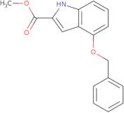 4-Benzyloxy-1H-indole-2-carboxylic acid methyl ester