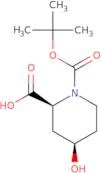 (2S,4R)-Boc-4-hydroxypiperidine-2-carboxylic acid