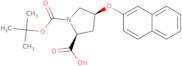 (2S,4S)-Boc-4-(2-naphthyloxy)pyrrolidine-2-carboxylic acid