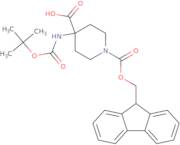 Boc-4-amino-1-Fmoc-piperidine-4-carboxylic acid