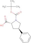 (2R,4R)-Boc-4-phenyl-pyrrolidine-2-carboxylic acid