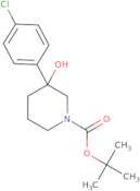 Tert-Butyl 3-(4-Chlorophenyl)-3-Hydroxypiperidine-1-Carboxylate