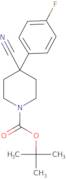 Tert-Butyl 4-Cyano-4-(4-Fluorophenyl)Piperidine-1-Carboxylate