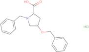 1-Benzyl-4-(Benzyloxy)Pyrrolidine-2-Carboxylic Acid Hydrochloride