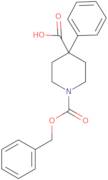 1-(Benzyloxycarbonyl)-4-Phenylpiperidine-4-Carboxylic Acid