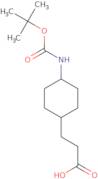 Cis-3-(4-Tert-Butoxycarbonylaminocyclohexyl)Propionic Acid