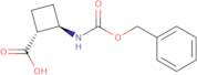 Trans-2-Benzyloxycarbonylaminocyclobutanecarboxylic Acid