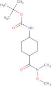 Tert-Butyl Trans-4-(N-Methoxy-N-Methylcarbamoyl)Cyclohexylcarbamate