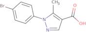 1-(4-Bromophenyl)-5-methyl-1H-pyrazole-4-carboxylic acid