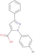 1-(4-Bromophenyl)-3-phenyl-1H-pyrazole-5-carboxylic acid