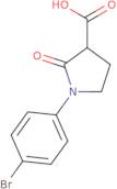 1-(4-Bromophenyl)-2-oxopyrrolidine-3-carboxylic acid