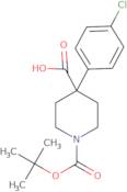 Boc-4-(4-chlorophenyl)-piperidine-4-carboxylic acid