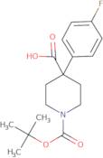 Boc-4-(4-fluorophenyl)-piperidine-4-carboxylic acid