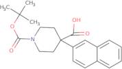 Boc-4-(naphthalen-2-yl)-piperidine-4-carboxylic acid