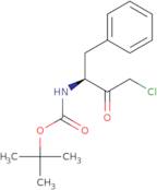 (3S)-3-(tert-Butoxycarbonyl)amino-1-chloro-4-phenyl-2-butanone