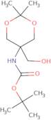 tert-Butyl 5-(hydroxymethyl)-2,2-dimethyl-1,3-dioxan-5-ylcarbamate