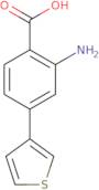 benzoic acid, 2-amino-4-(3-thienyl)-