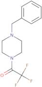 1-(4-benzyl-1-piperazinyl)-2,2,2-trifluoro-1-ethanone