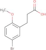 3-(5-bromo-2-methoxyphenyl)propanoic acid