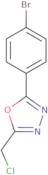 2-(4-Bromophenyl)-5-(chloromethyl)-1,3,4-oxadiazole