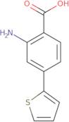 Benzoic acid, 2-amino-4-(2-thienyl)-