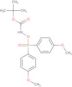 tert-Butyl [Bis(4-methoxyphenyl)phosphinyloxy]carbamate