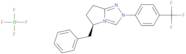 (R)-Benzyl-2-[4-(trifluoromethyl)phenyl]-6,7-dihydro-5H-pyrrolo[2,1-c][1,2,4]triazolium Tetrafluoroborate