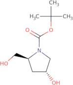 (2S,4R)-1-(tert-Butoxycarbonyl)-4-hydroxy-2-(hydroxymethyl)pyrrolidine
